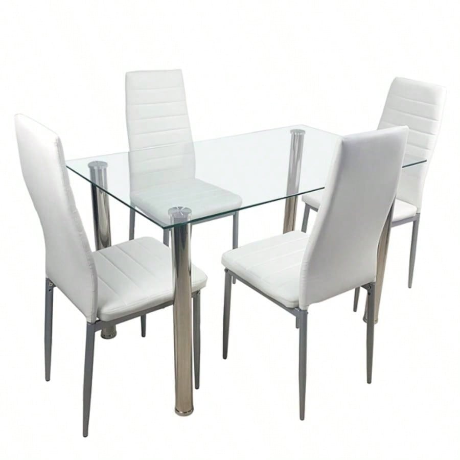 110CM Color Dining Table Set This product will be split into two packages replace 64512970