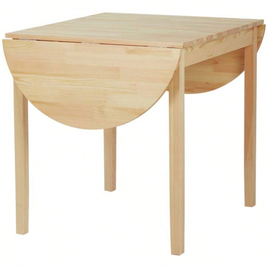 55 Wood Folding Dining Table/Small Sized Dining Table