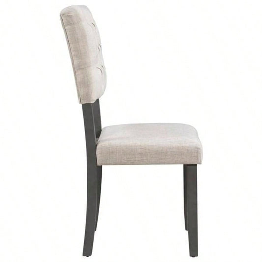 6 - Piece Dining Table and Chair Set with Special - shaped and Foam - covered BacksCushions Dining Room Gary