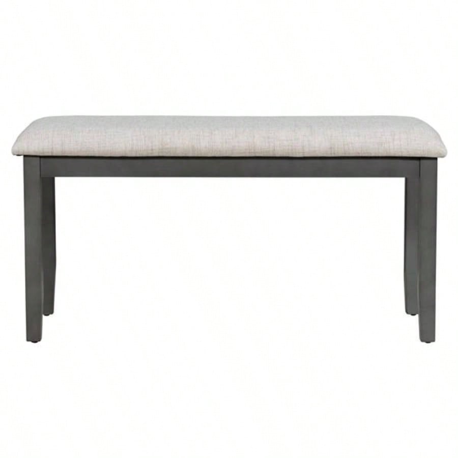 6 - Piece Dining Table and Chair Set with Special - shaped and Foam - covered BacksCushions Dining Room Gary
