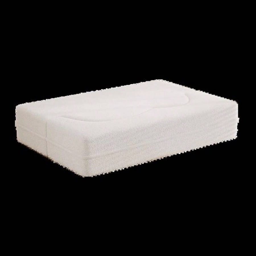 Modern Floor Sofa with 2 Pillows, Convertible Teddy Fabric Foam - Filled Sleeper Sofa Bed, 15 Full Size Folding Mattress Living Room, Guest Bed, Playroom, no assembly required, Beige
