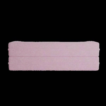Modern Floor Sofa with 2 Pillows, Convertible Teddy Fabric Foam - Filled Sleeper Sofa Bed, 15 Full Size Folding Mattress Living Room, Guest Bed, Playroom, no assembly required, Pink