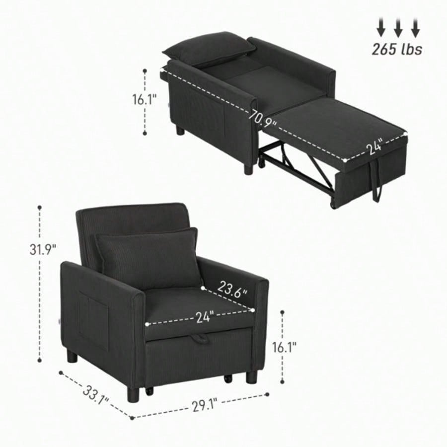 Sofa Chair/Sofa Bed, Popular styles for  2025 year