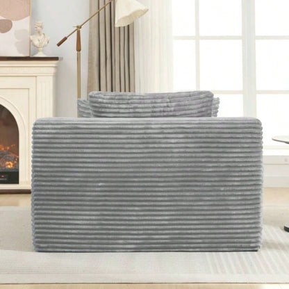 Full - compressed Chaise Lounge Sofa Bed 48.8 Upholstered Sofa Couch with Removable Pillows, Modern Sleeper Sofa Living Room and Bedroom,