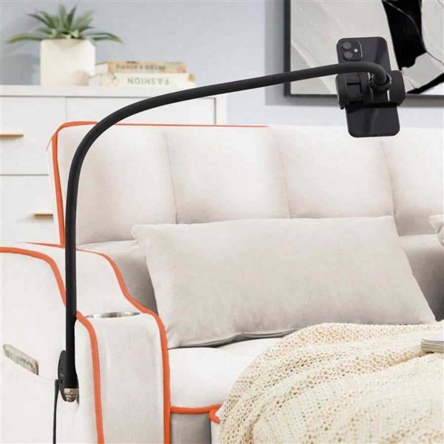1 versatile foldable sofa bed in 3 lengths, modern sofa sofa sofa velvet pull - out bed, adjustable back and with USB port and ashtray and swivel phone stand beige