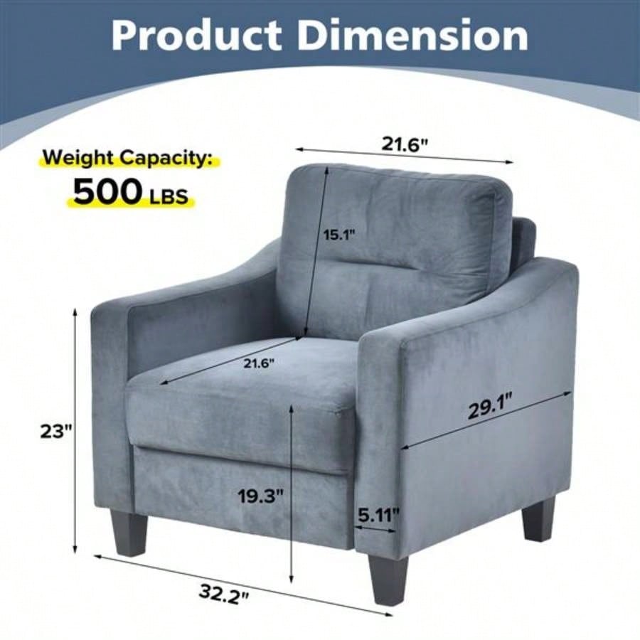 Couch Comfortable Sectional Couches and Sofas Living Room Bedroom Office Small Space
