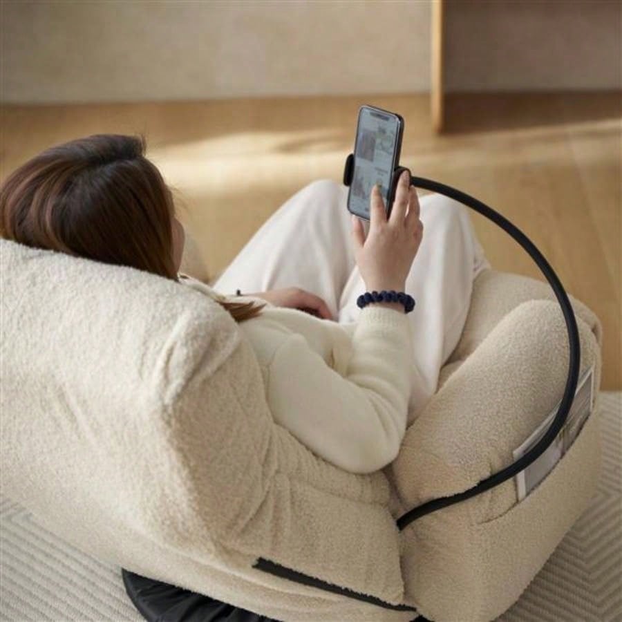 Adjustable and waist, game chair, lounge chair in living room, 360 degree rotatable sofa chair, Rotatable Leisure Chair deck chair