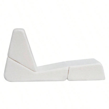 Kids Sofa Bed, 2 in 1 Flip Open Toddler Sofa, Comfy Cuddly Toddler Couch Convertible Sofa to Lounger Girls Boys,