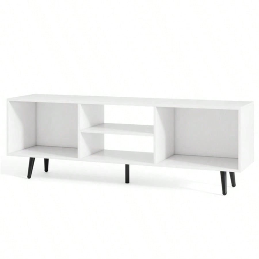 47.5 Inches TV Stand - White