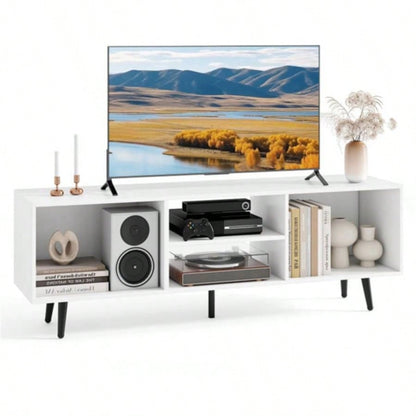 47.5 Inches TV Stand - White