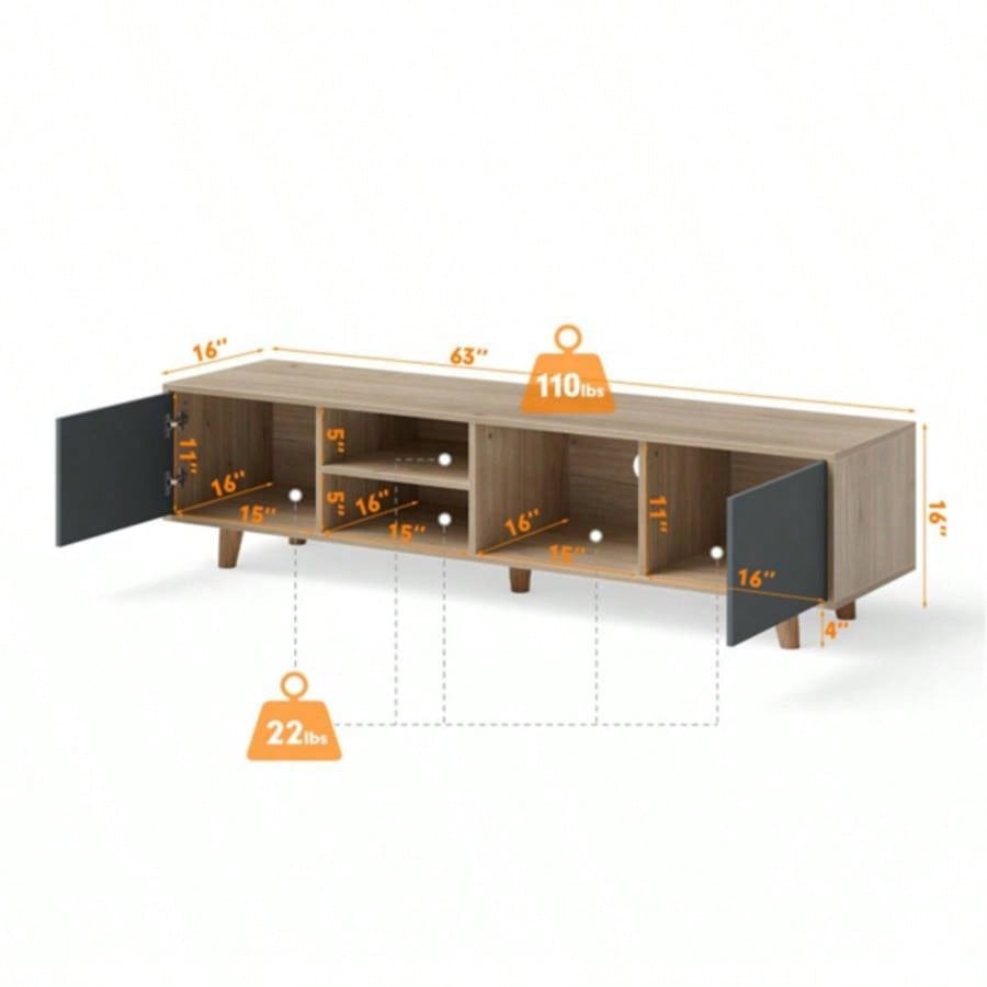 63 inch TV stand/display cabinet