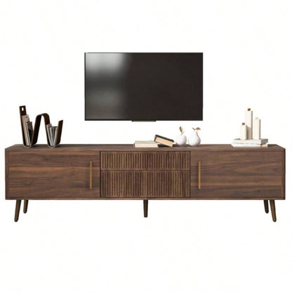 Mid TV Stand with 2 Drawers, Media Console Table TVs up to 8039; 39; Entertainment Center with Storage Living room, Bedroom, Home Theatre