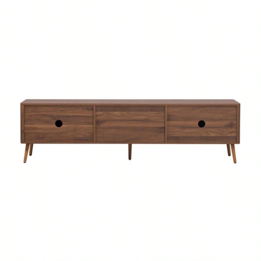 Mid TV Stand with 2 Drawers, Media Console Table TVs up to 8039; 39; Entertainment Center with Storage Living room, Bedroom, Home Theatre