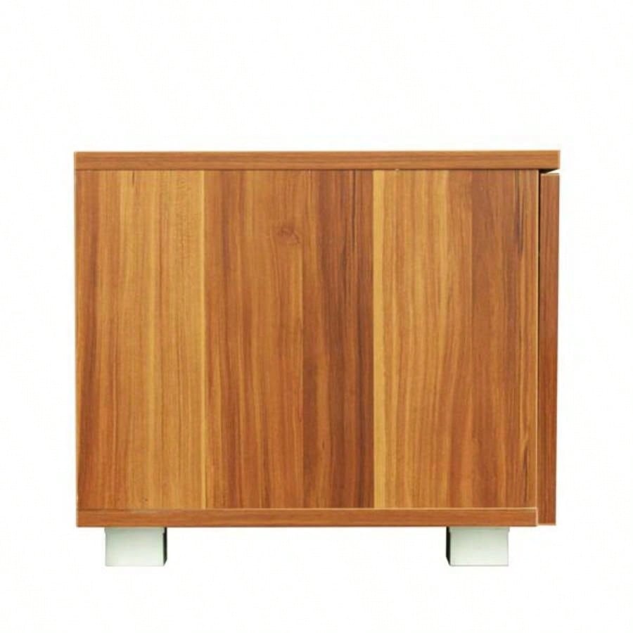 Walnut TV Stand 70 Inch TV Stands, Media Console Entertainment Center Television Table, 2 Storage Cabinet with Open Shelves Living Room Bedroom