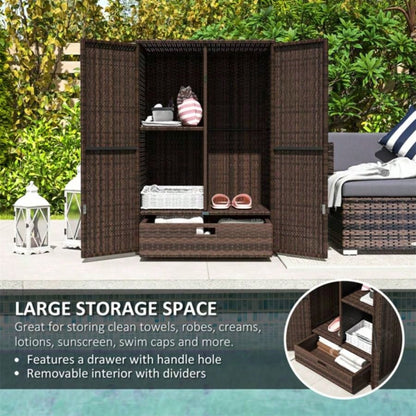 Chester Dresser/Storage Cabinets/Lockers/rolling wardrobe