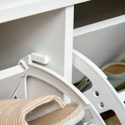 Shoe with Storage Cabinets Prohibited by