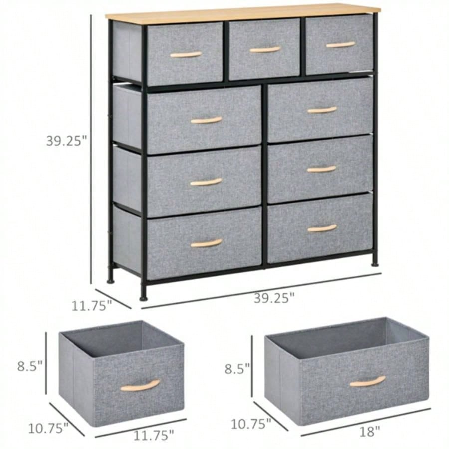 Kitchen Storage Cabinet/Fabric Cabinet - Light Prohibited by
