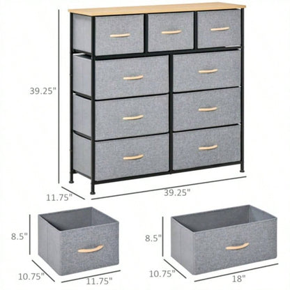 Kitchen Storage Cabinet/Fabric Cabinet - Light Prohibited by