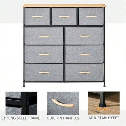 Kitchen Storage Cabinet/Fabric Cabinet - Light Prohibited by