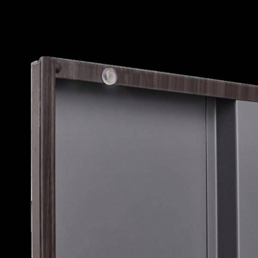 Metal Storage Cabinet with Locking Doors and Adjustable Shelf, Folding Filing Storage Cabinet, Folding Storage Locker Cabinet Home Office, School, Garage, Black