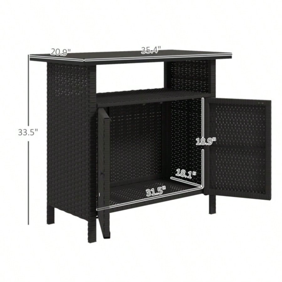 Rattan Storage Cabinet/Storage Cabinets/Lockers