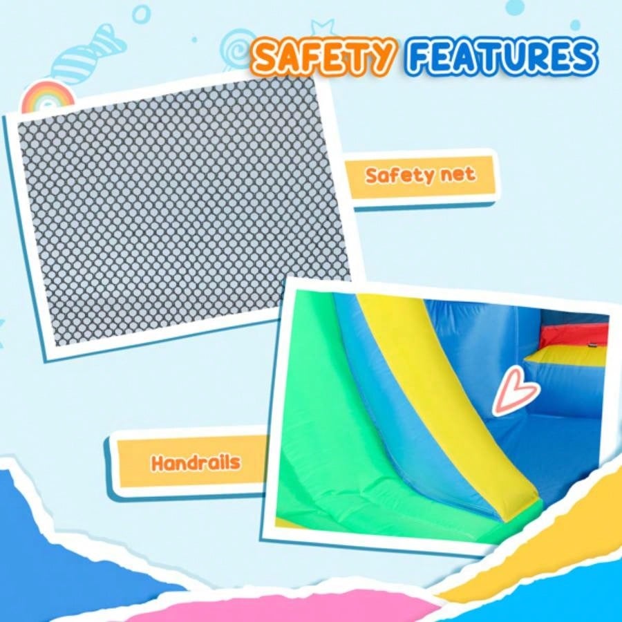 Kids PlayhouseInflatable Slide Bounce House Prohibited by