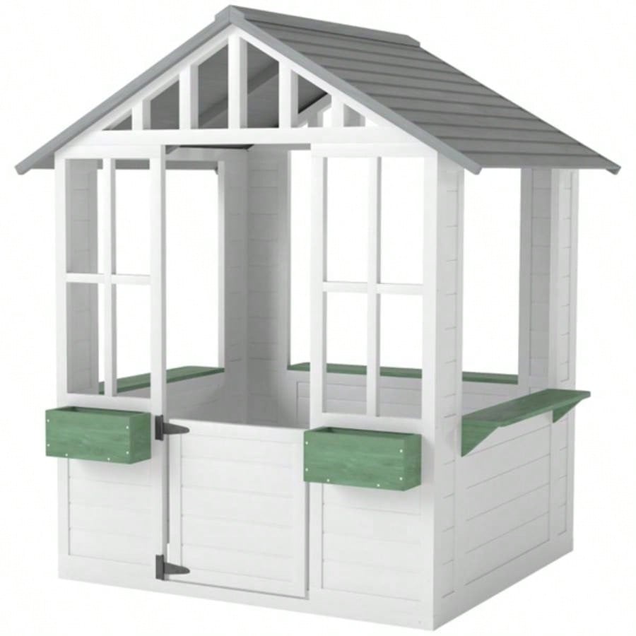 Kids Wooden PlayhouseWooden Playhouse