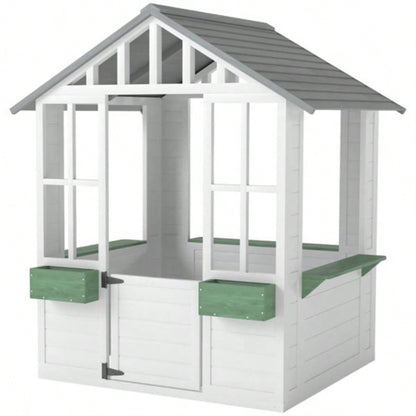 Kids Wooden PlayhouseWooden Playhouse