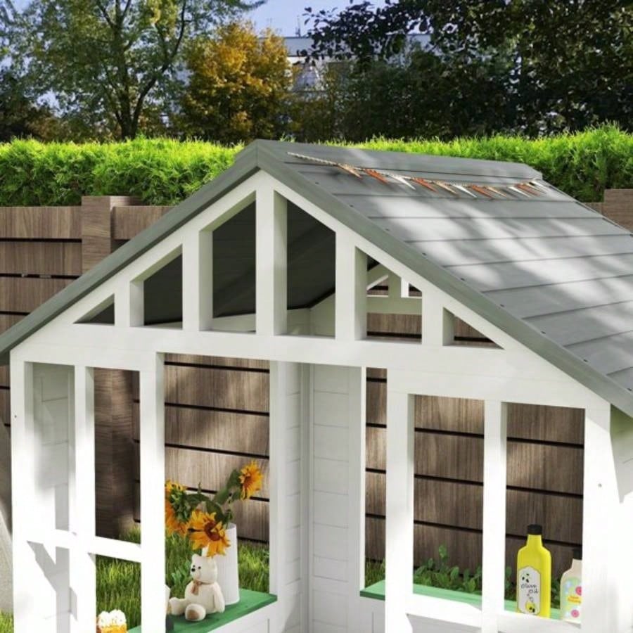 Kids Wooden PlayhouseWooden Playhouse