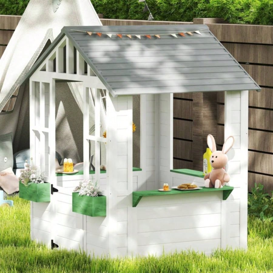 Kids Wooden PlayhouseWooden Playhouse