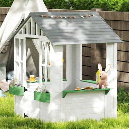 Kids Wooden PlayhouseWooden Playhouse