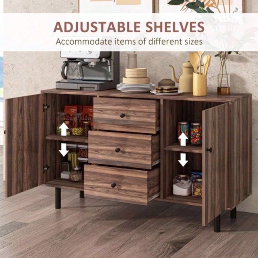 Storage Cabinet - Rustic Brown Prohibited by