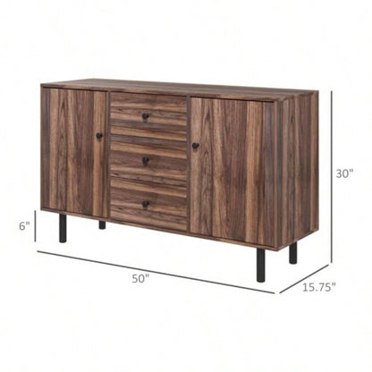 Storage Cabinet - Rustic Brown Prohibited by