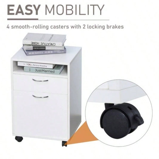 File Cabinet/ Storage cabinet - White Prohibited by