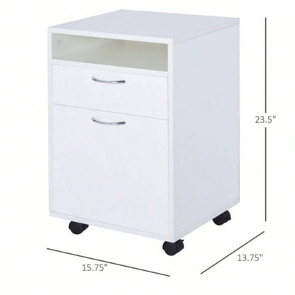 File Cabinet/ Storage cabinet - White Prohibited by