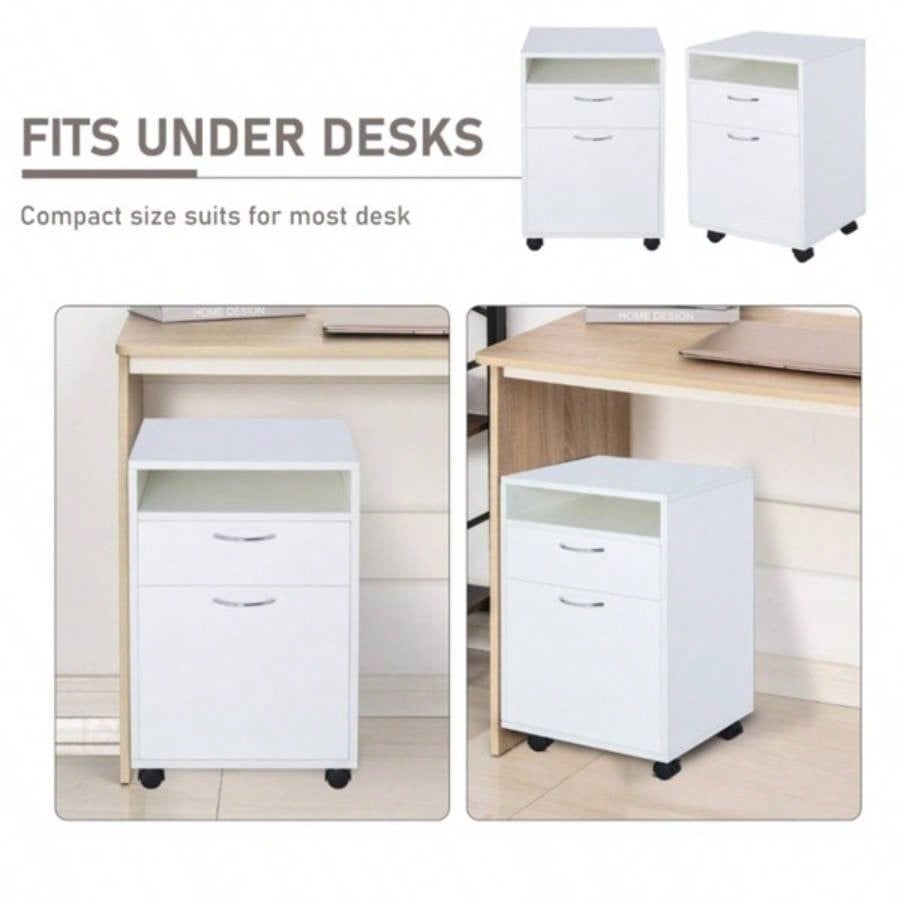 File Cabinet/ Storage cabinet - White Prohibited by