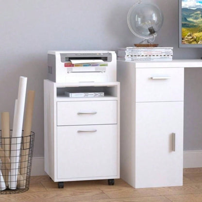 File Cabinet/ Storage cabinet - White Prohibited by