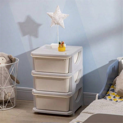 Kids Storage Unit Dresser - White Prohibited by