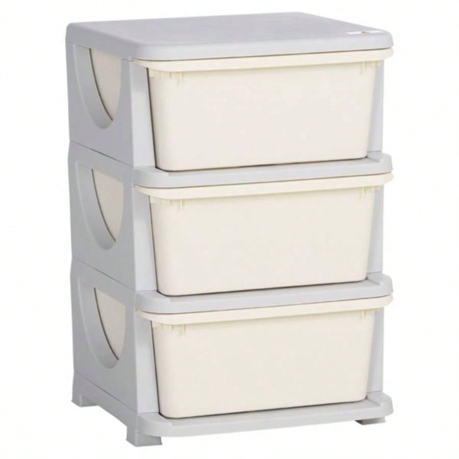 Kids Storage Unit Dresser - White Prohibited by