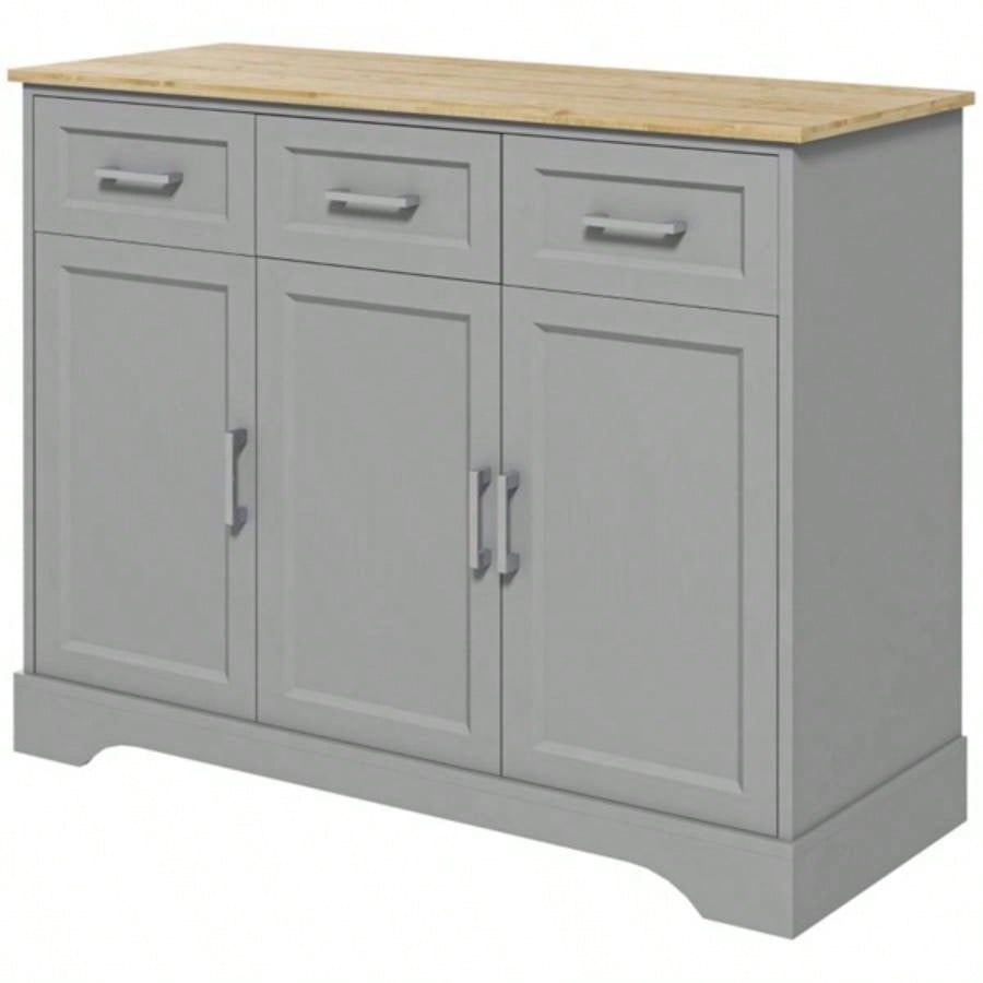 Kitchen Cabinet - Gray