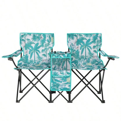 Portable Outdoor 2 - Folding Chair with Removable Pineapple 2