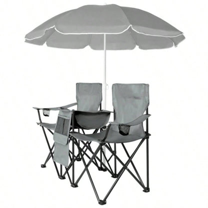 Portable Outdoor 2 - Folding Chair with Removable