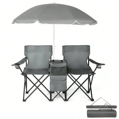 Portable Outdoor 2 - Folding Chair with Removable