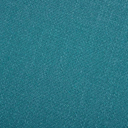 Blue Linen - Textured Storage Ottoman with Rubber Feet - 63215; 43215; 43cm Entryway, Bedroom or Living Room