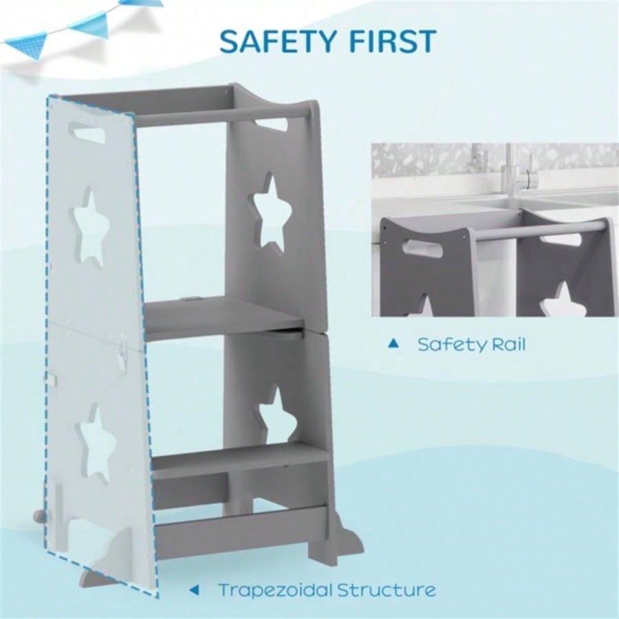 Wooden Kitchen Step Stool/Kitchen Stepping