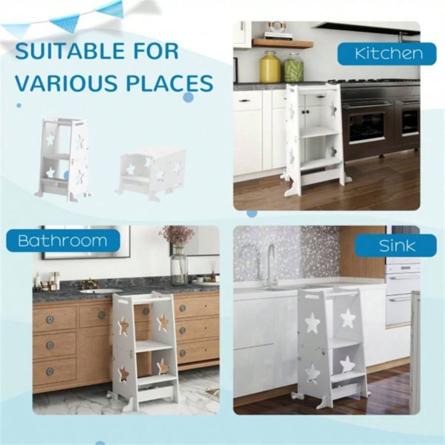 Wooden Kitchen Step Stool/Kitchen Stepping