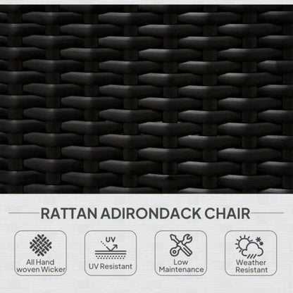 Outdoor Rattan Fire Pit Chairs