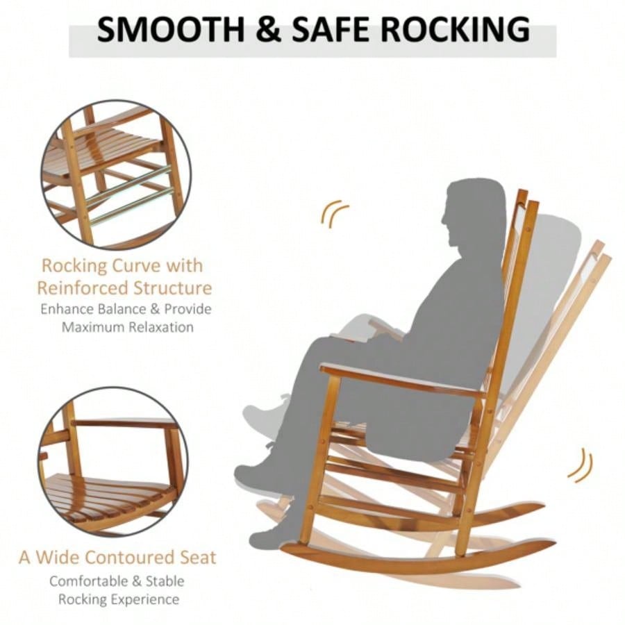 1PCS Rocking Chair Prohibited by