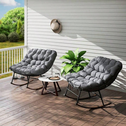 2PCS Rocking Chair Prohibited by