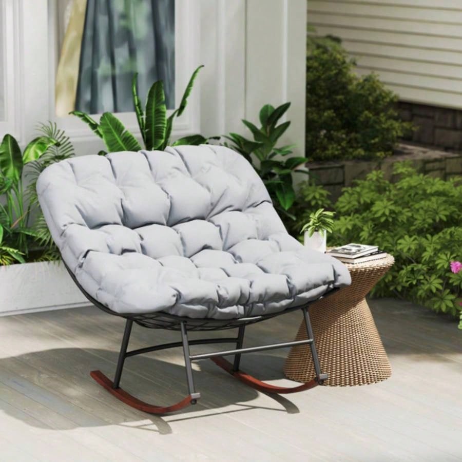 2PCS Rocking Chair Prohibited by